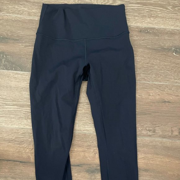 lululemon athletica Pants - Lululemon Navy Luxtreme Wunder Unders 21'